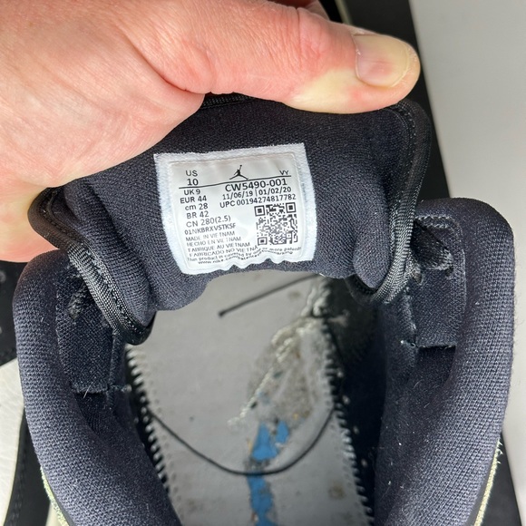 PRE-OWNED 2020 JORDAN 1 MID SE CAMO MENS SZ 10 OG ALL EXTRA CAMO LACES CLEAN - Picture 10 of 16